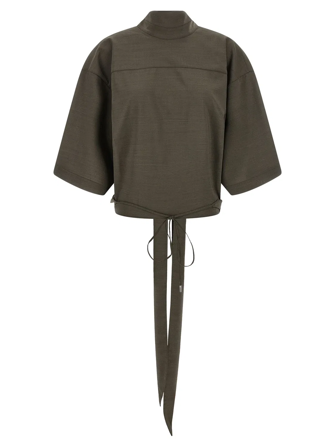 Блузка La Blouse Havana JACQUEMUS, серый