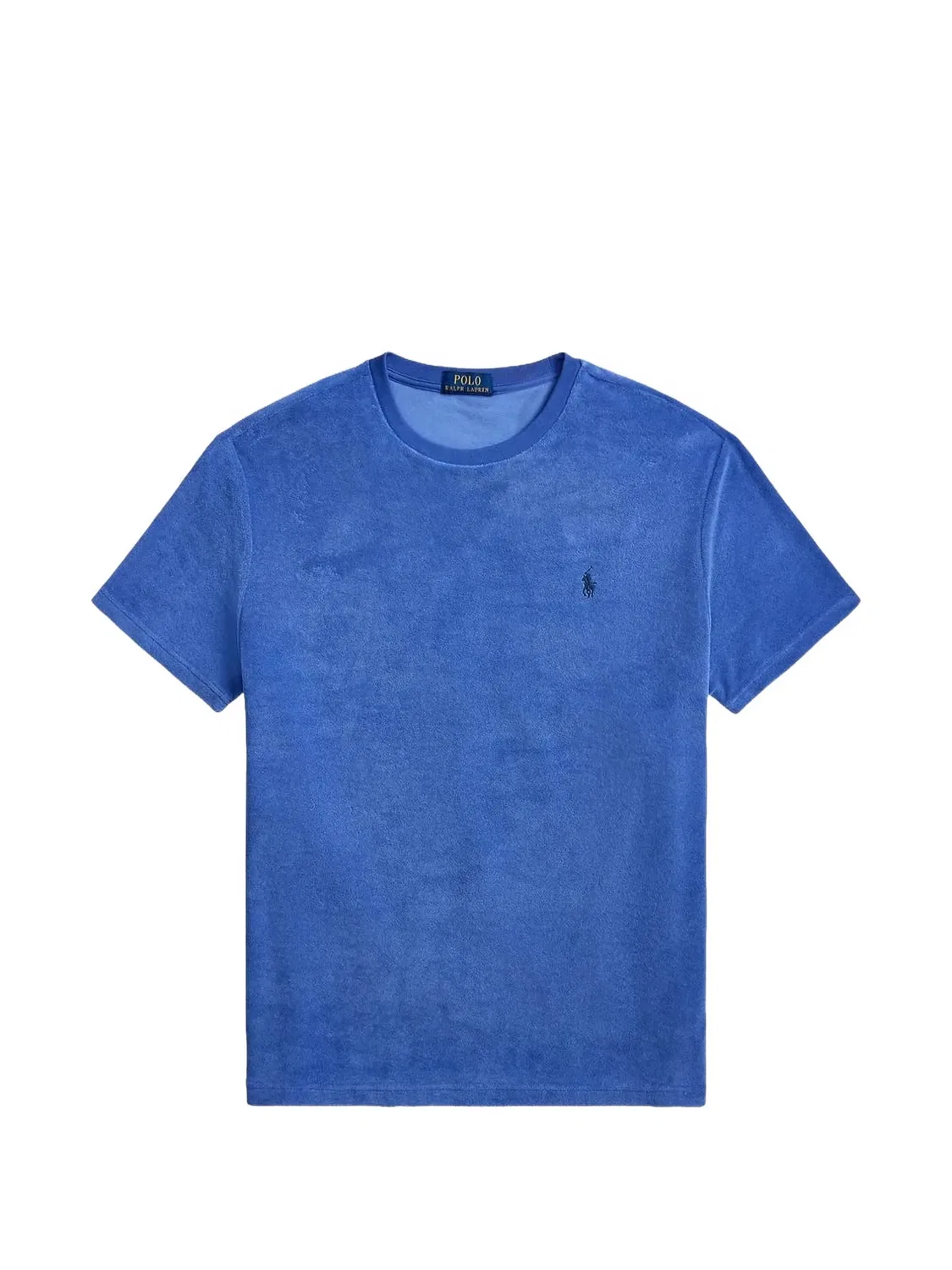 Футболка терри, синяя Polo Ralph Lauren, синий
