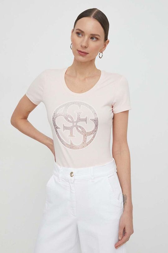 

Футболка Guess, розовый