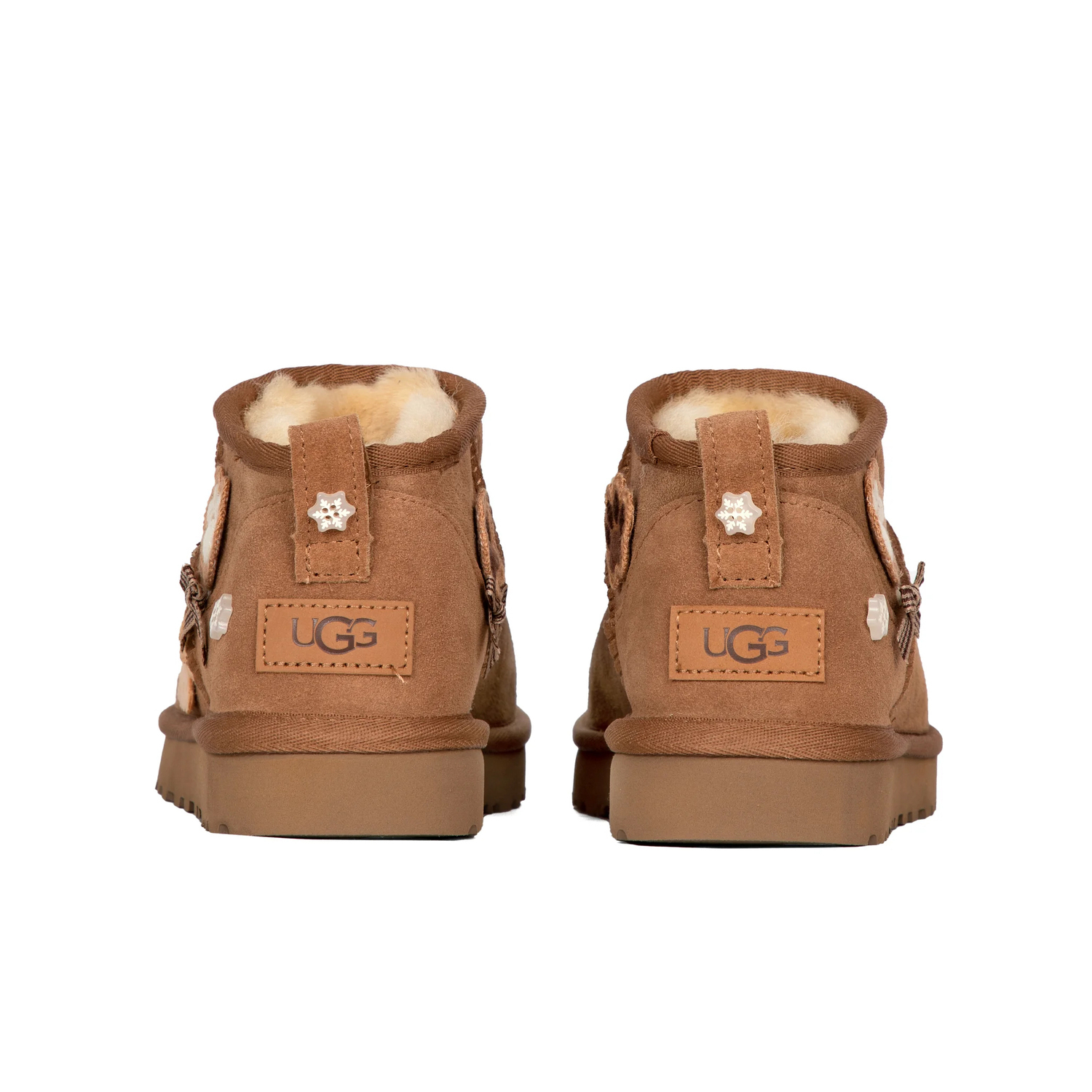 Ботинки короткие UGG Classic Ultra Mini, коричневый — фото 4