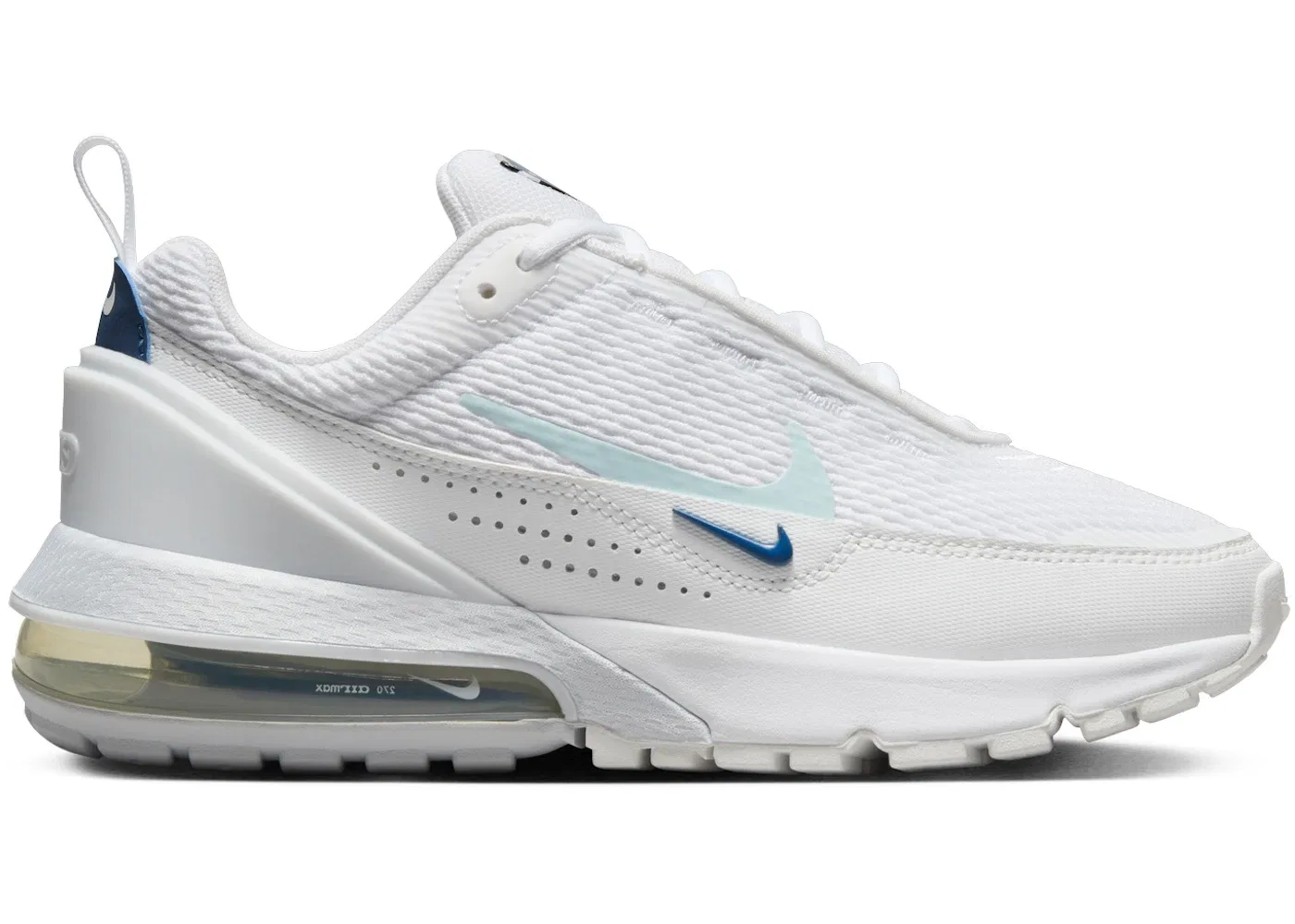 Детские кроссовки Lifestyle Nike Air Max Pulse, White Court Blue Pure Platinum Glacier Blue