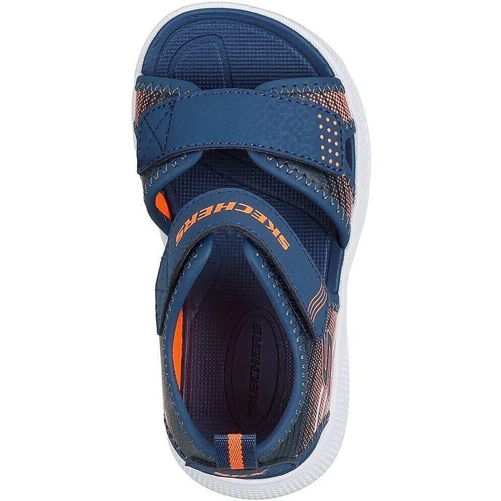 Детские сандалии Skechers Microspec-splash, Blau — фото 2