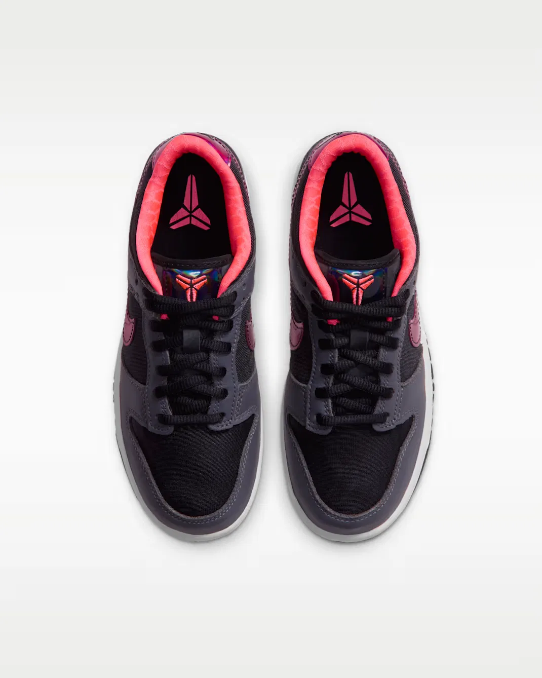 Обувь для детей постарше Dunk Low Protro "Black and Hot Punch" Nike, Black/Hot Punch/Multi-Color — фото 4