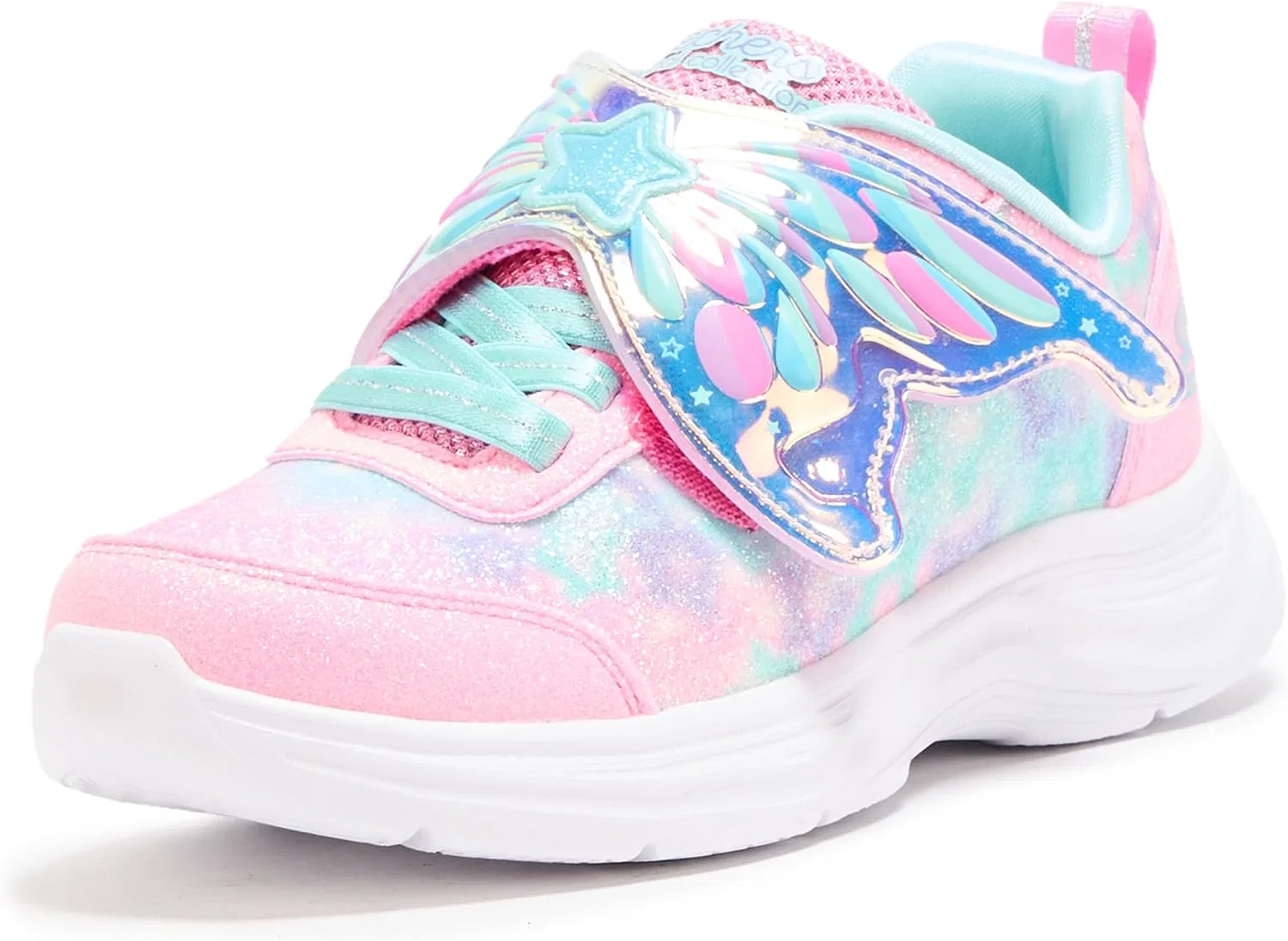 Детские кроссовки для девочек Glimmer Kicks Skechers, Pink/Turquoise