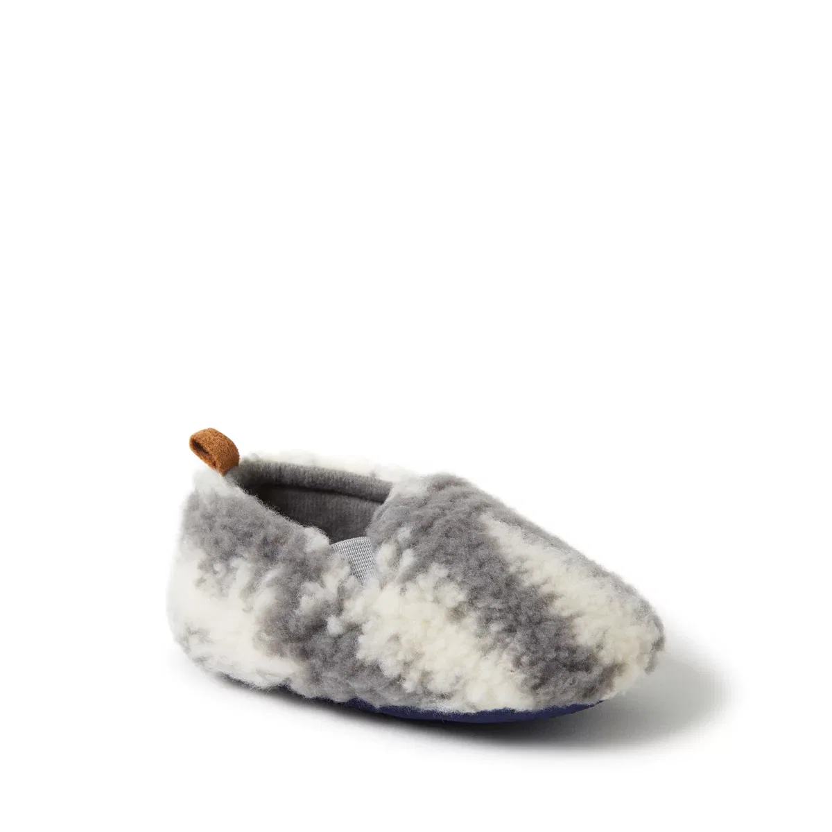 Детские тапочки-слипоны для мальчиков с рисунком Dearfoams, Granite