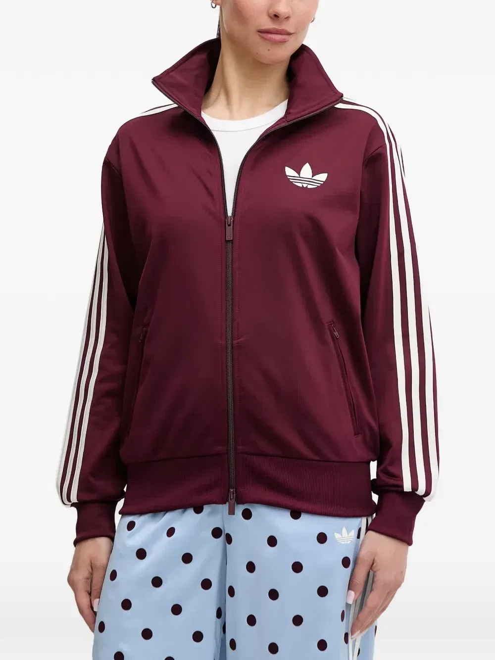 Куртка-бомбер Firebird Adidas, красный