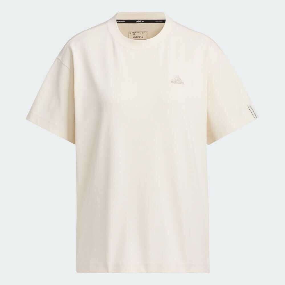 

Футболка Adidas Essentials Plus Small Logo, кремовый, Бежевый, Футболка Adidas Essentials Plus Small Logo, кремовый