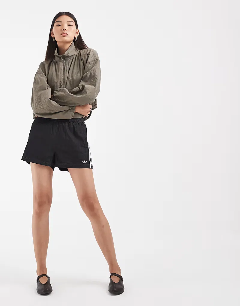 Джинсовые шорты Adidas Originals, черный — фото 2