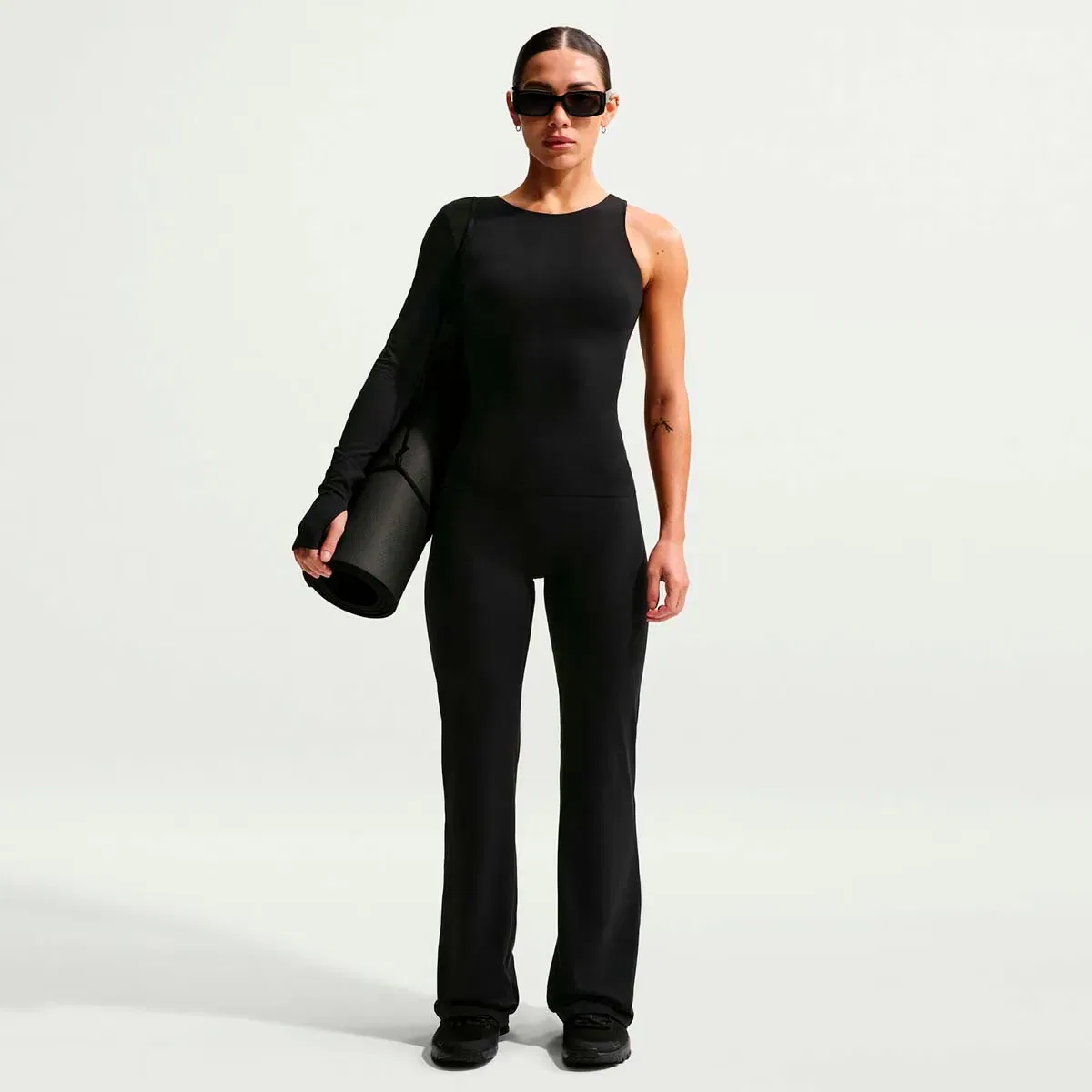 Женские леггинсы с высокой талией Nike DF Zenvy HR Flare Useam, Negro