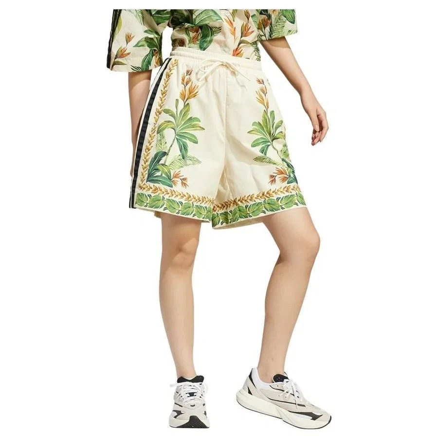 Шорты спортивные свободного кроя Farm Prm Short adidas, Белый — фото 4