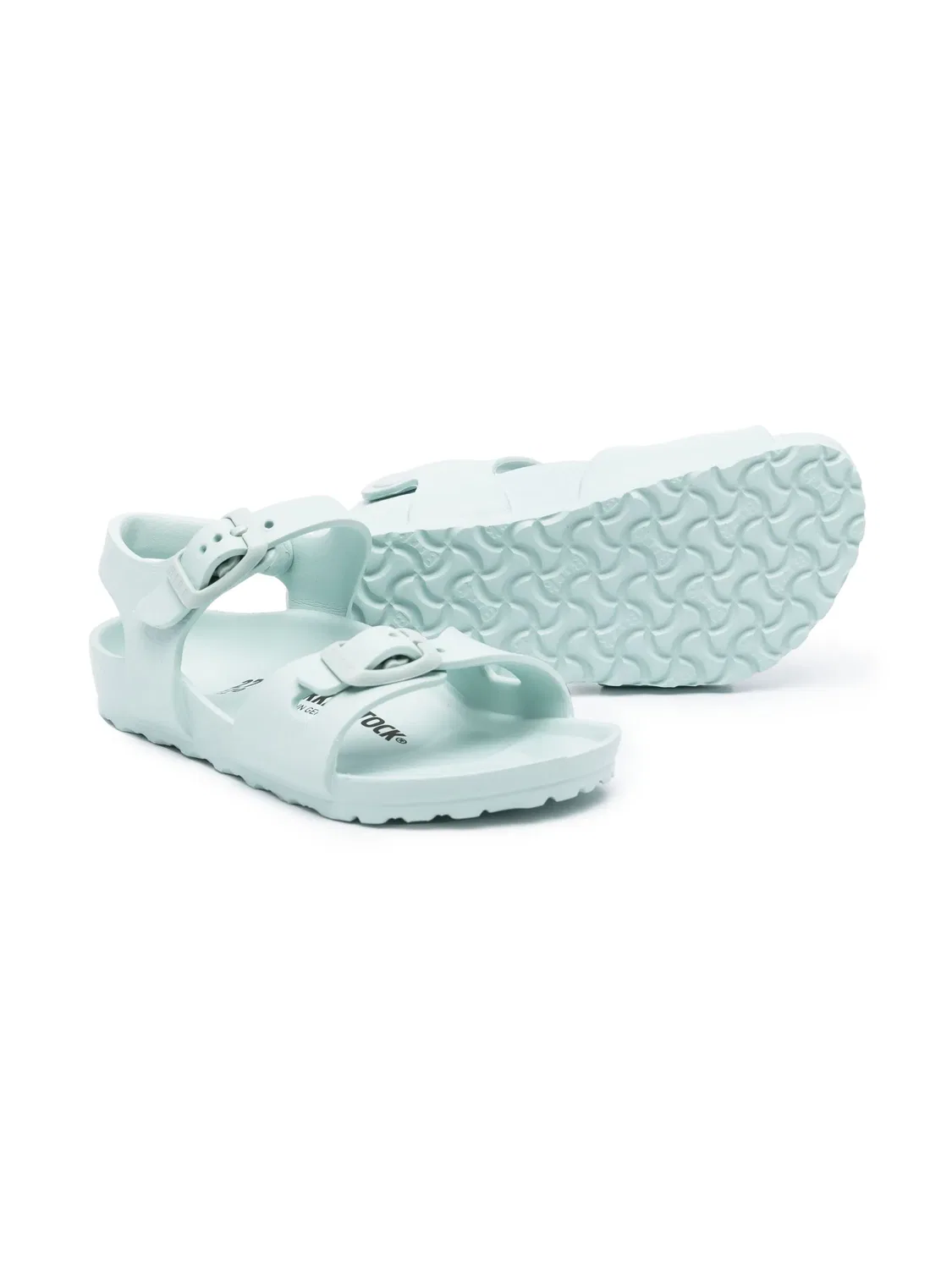 Birkenstock Сандалии Rio EVA в бирюзовом цвете — фото 2