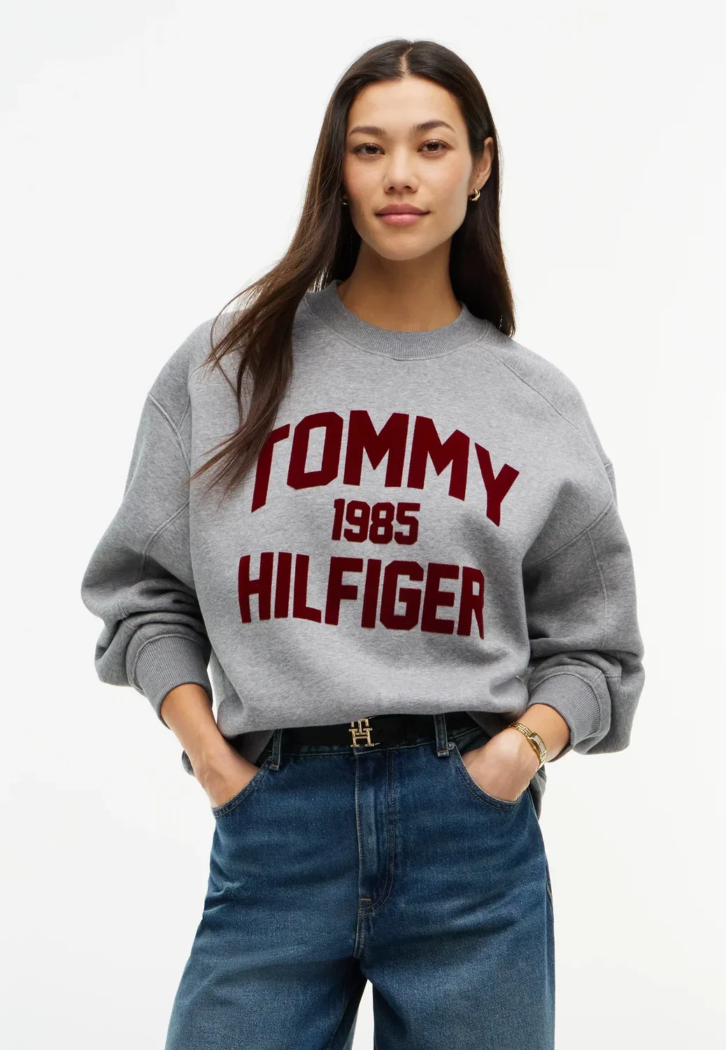 Varsity - толстовка Tommy Hilfiger, Medium Grey Heather