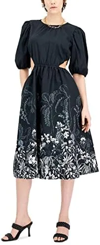 Женское платье с вырезами International Concepts, Black