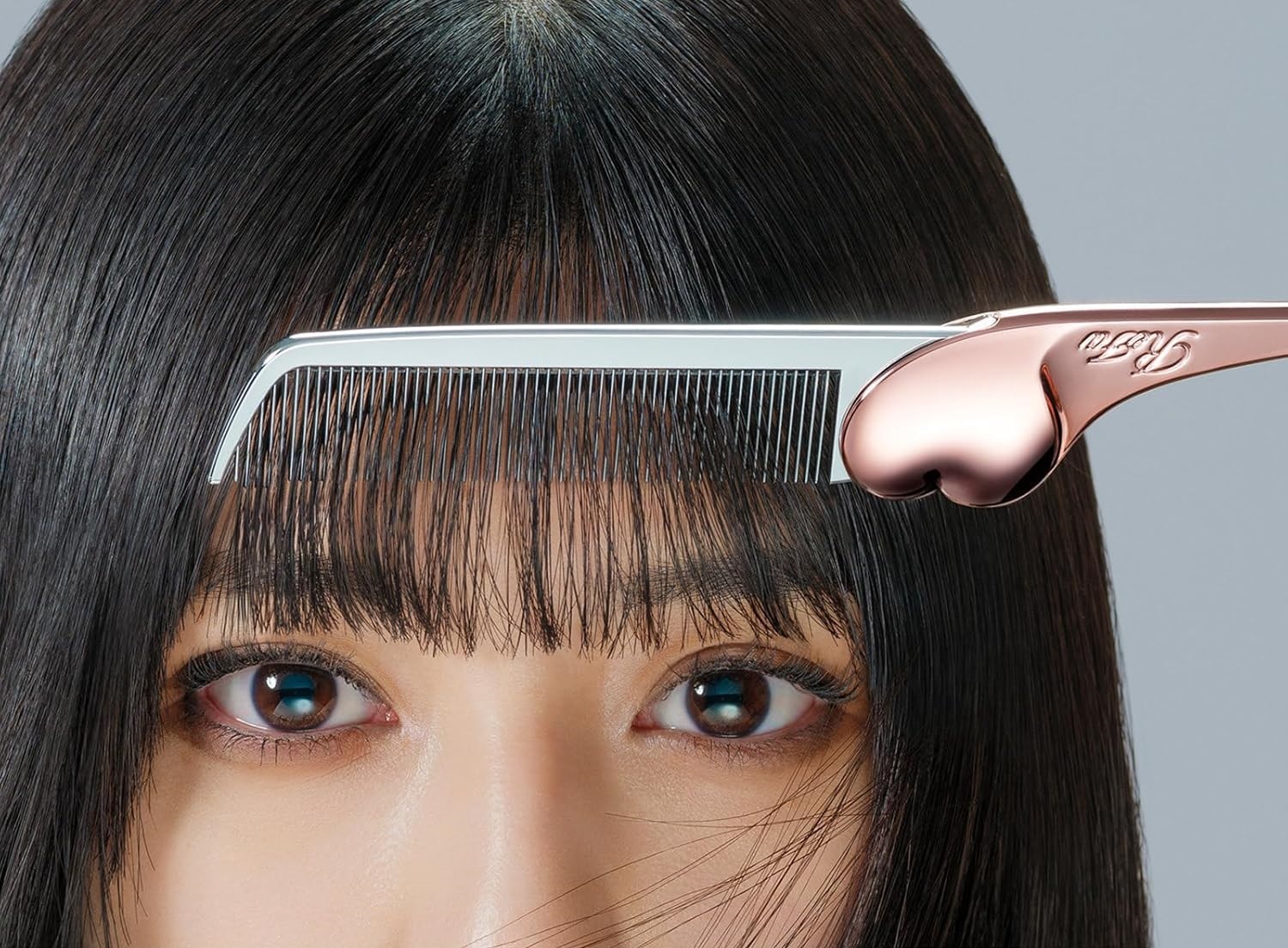 Расческа ReFa Heart Comb Aira, shine red — фото 2
