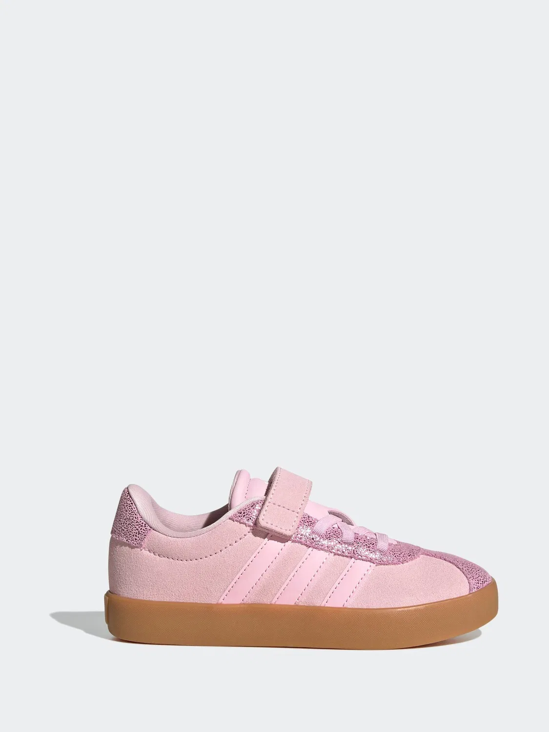 Кроссовки VL Court 3.0 adidas, розовые