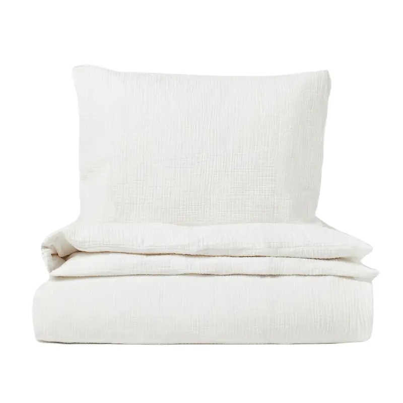

Комплект односпального постельного белья H&M Home, белый