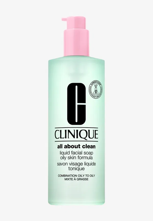 Жидкое мыло большого размера для жирной кожи - очищающий гель Clinique