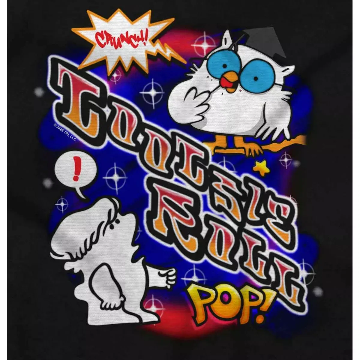 Детский боди-комбинезон с принтом Tootsie Pop Crunch Brisco Brands, Black — фото 2