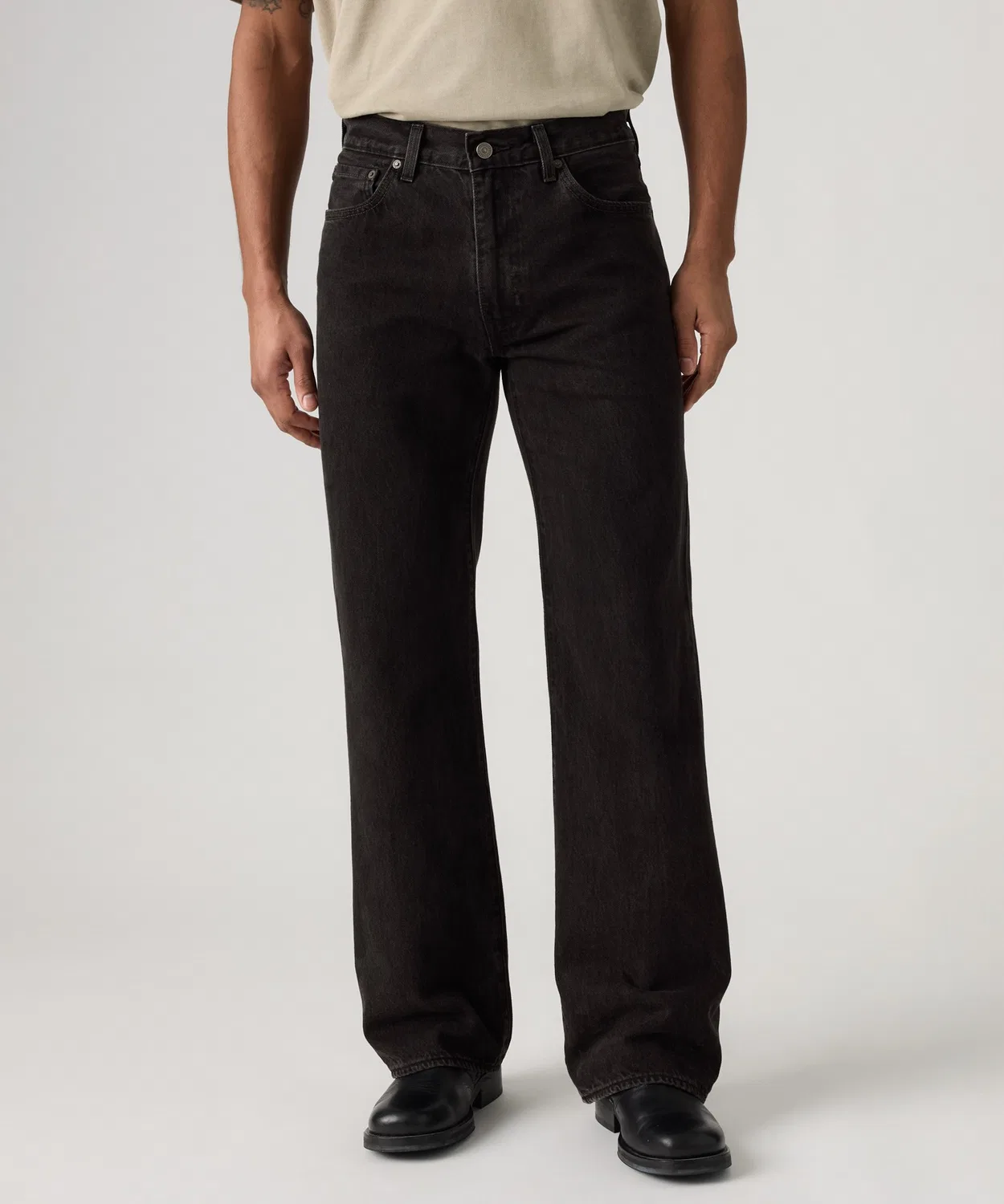 Мужские джинсы с флером Levi's 567, Черный