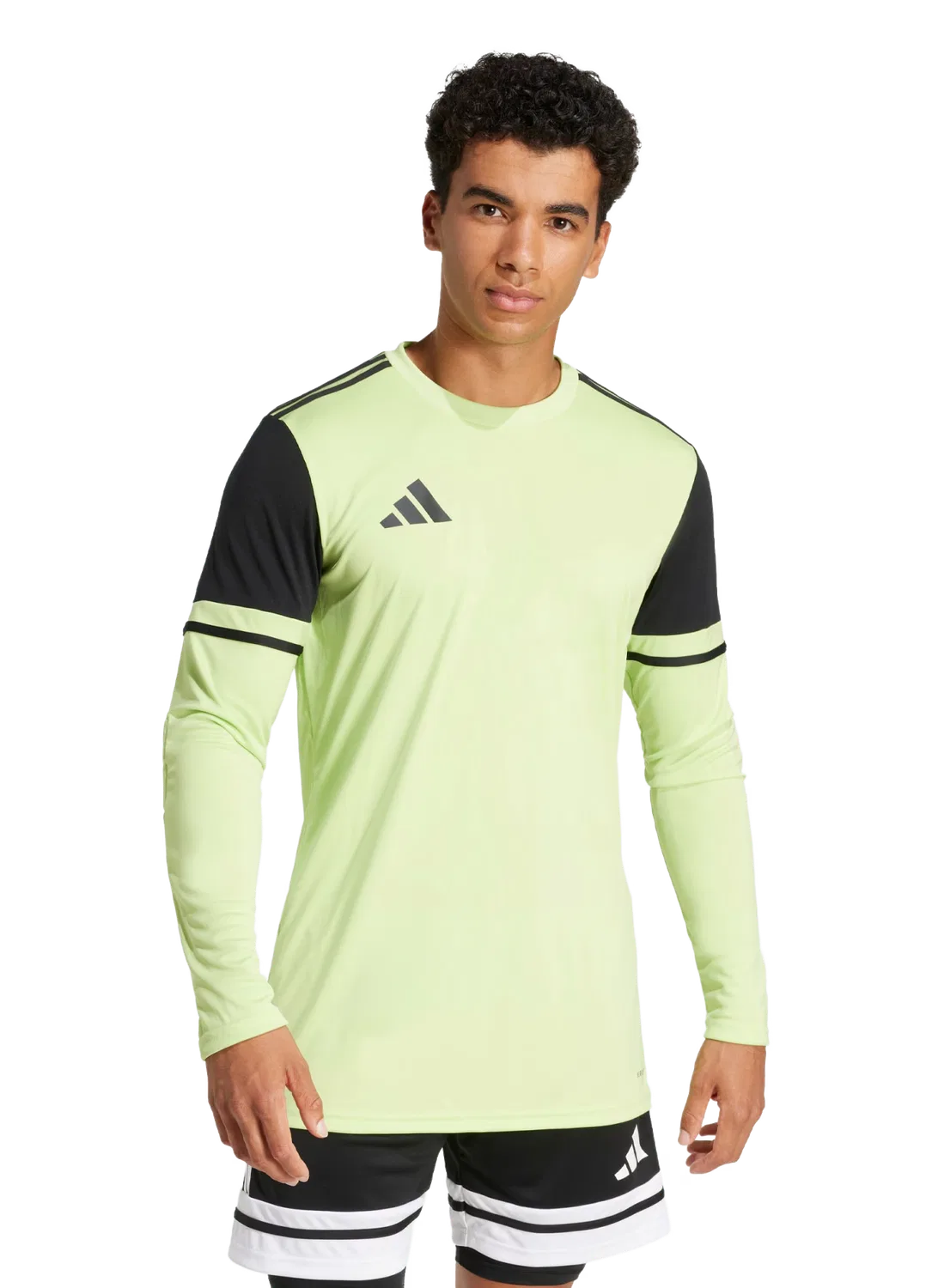 Мужской лонгслив Squadra 25 Adidas, зеленый — фото 3