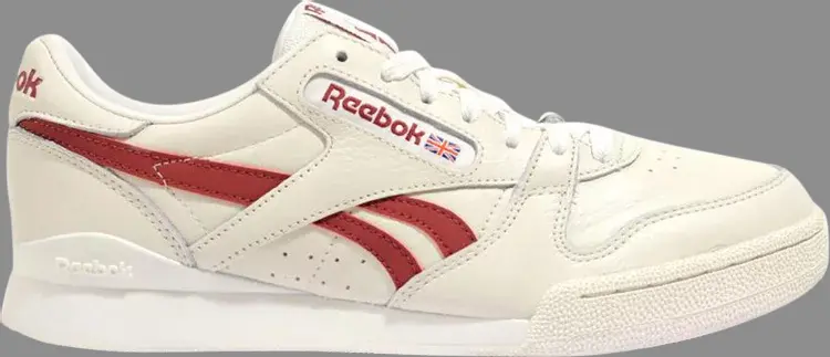 

Кроссовки phase 1 pro 'white meteor red' Reebok, красный