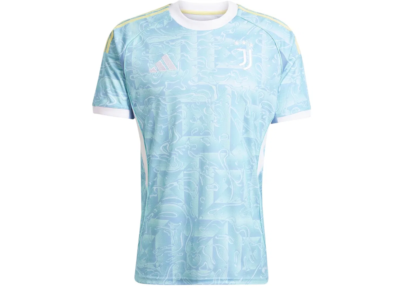 Мужская футболка с длинным рукавом Adidas Juventus 25/26 Away Jersey, Ash Blue