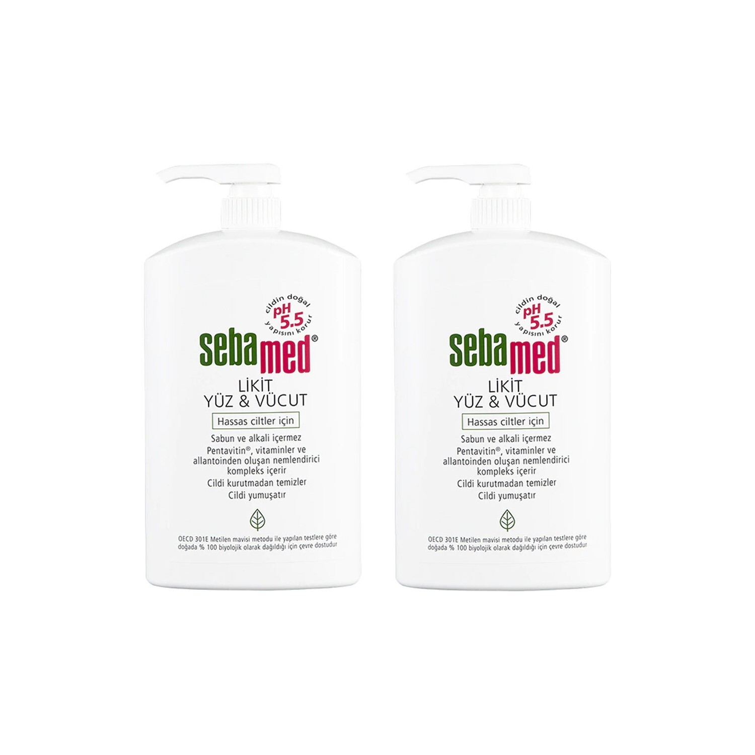

Очищающее средство Sebamed Liquid для лица и тела 2-в-1, 200 мл