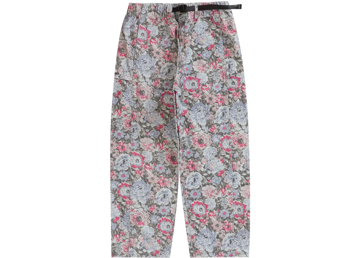 Мужские брюки-карго с поясом Supreme Belted Trail Pant (SS23), Floral