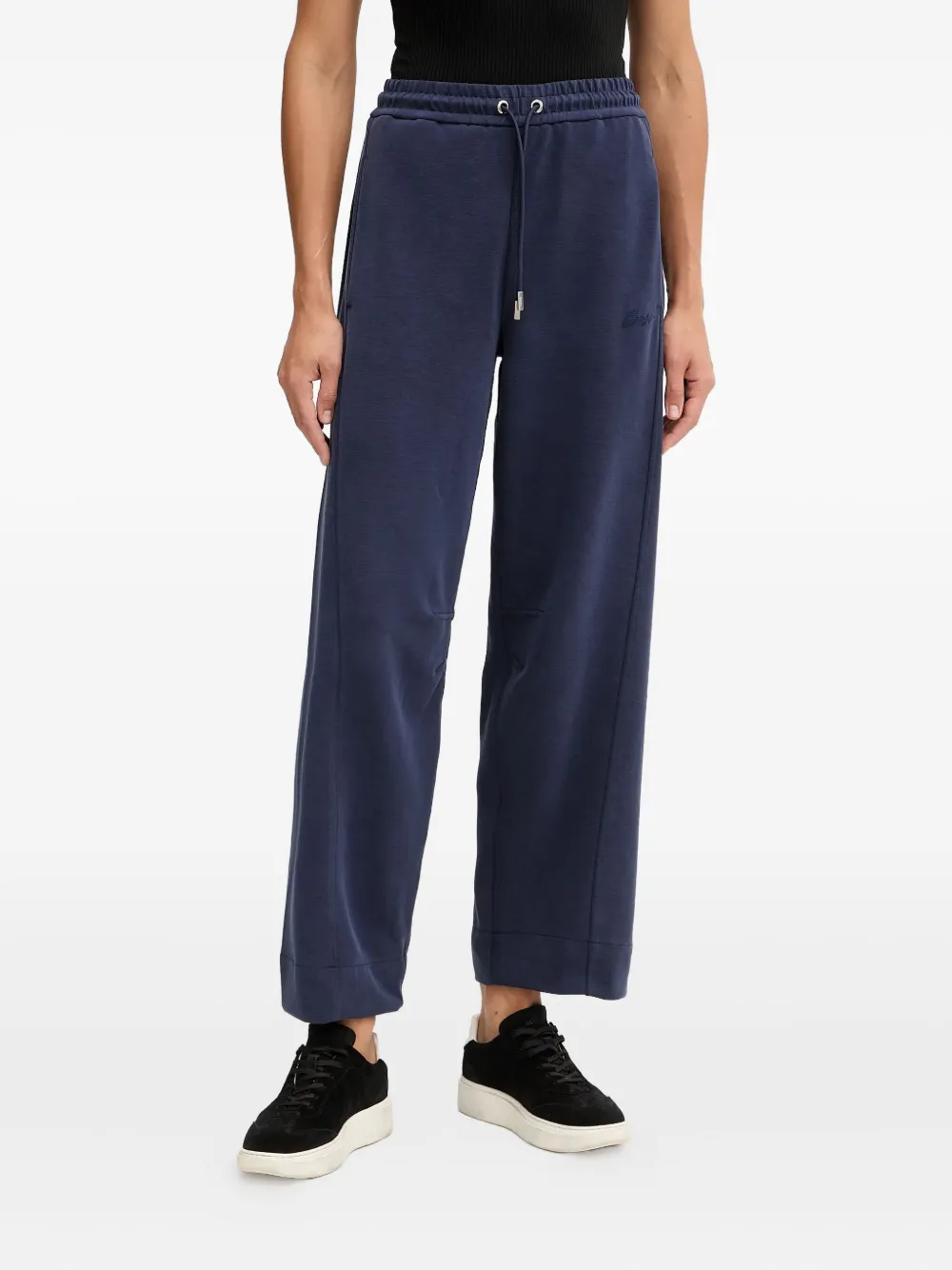 

Треники с завязками Boss, синий