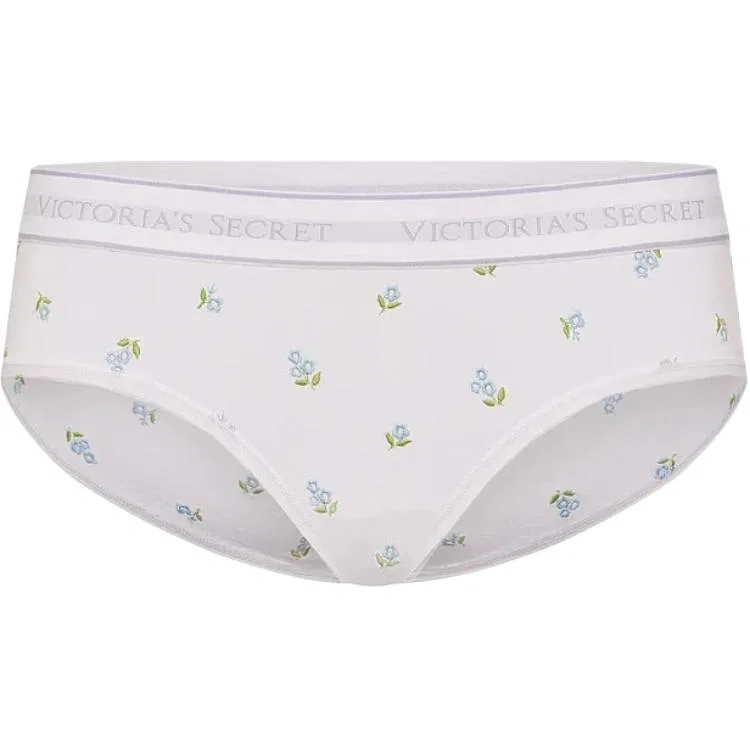 Женские трусы с принтом Victoria's Secret, Light Blue Print