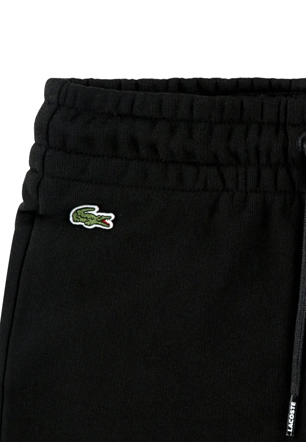 Штаны из футера черный Lacoste, черный — фото 4