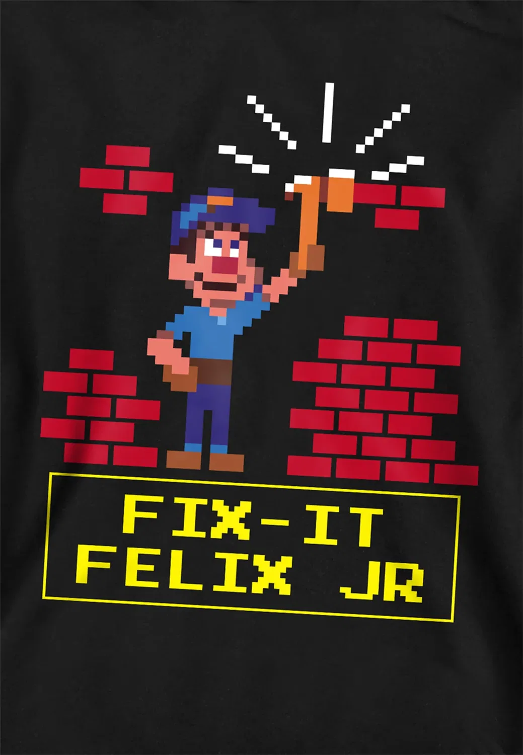 Детский худи Fix It Felix Jr Disney, Black — фото 2