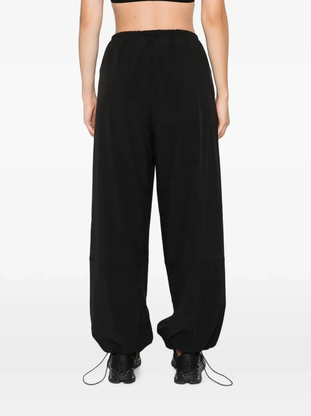 Штаны спортивные на кулиске Calvin Klein, черный — фото 4