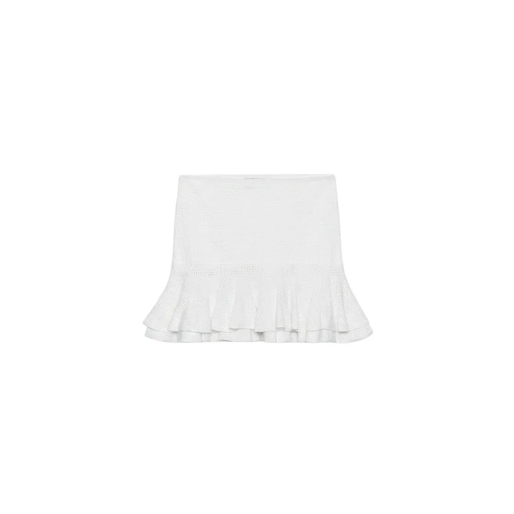 Женская юбка Casual Short Skirts White ZARA, Белый