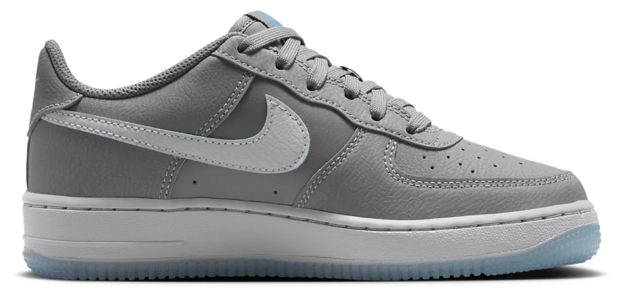 Кроссовки для мальчиков Air Force 1 SE Nike, цвет Pencil Point/Wolf Grey/Work Blue