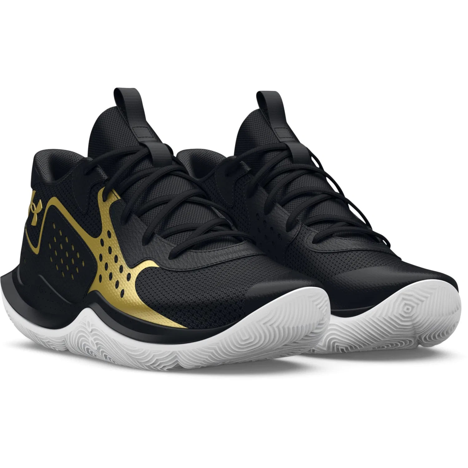 Детские баскетбольные кроссовки для мальчиков Grade School Jet '23 Under Armour, Black — фото 2