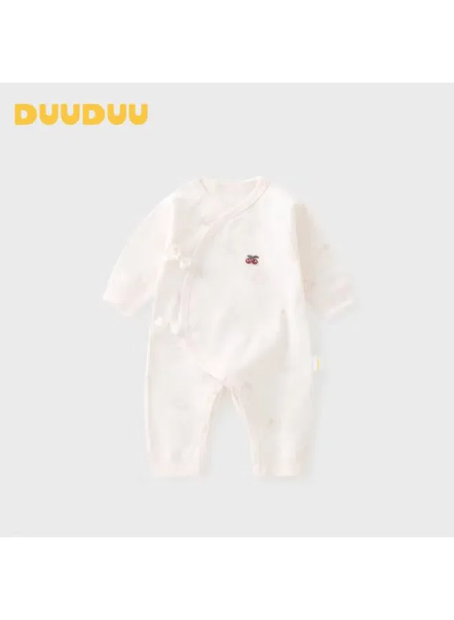 Боди-комбинезон на бретелях для новорожденных из хлопка Duuduu