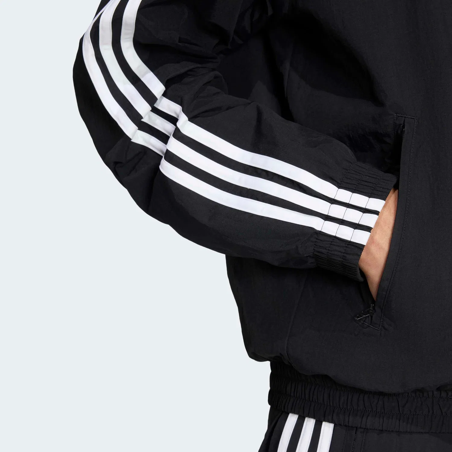 Мужская тренировочная куртка Firebird Woven Track Adidas Originals, Black — фото 3