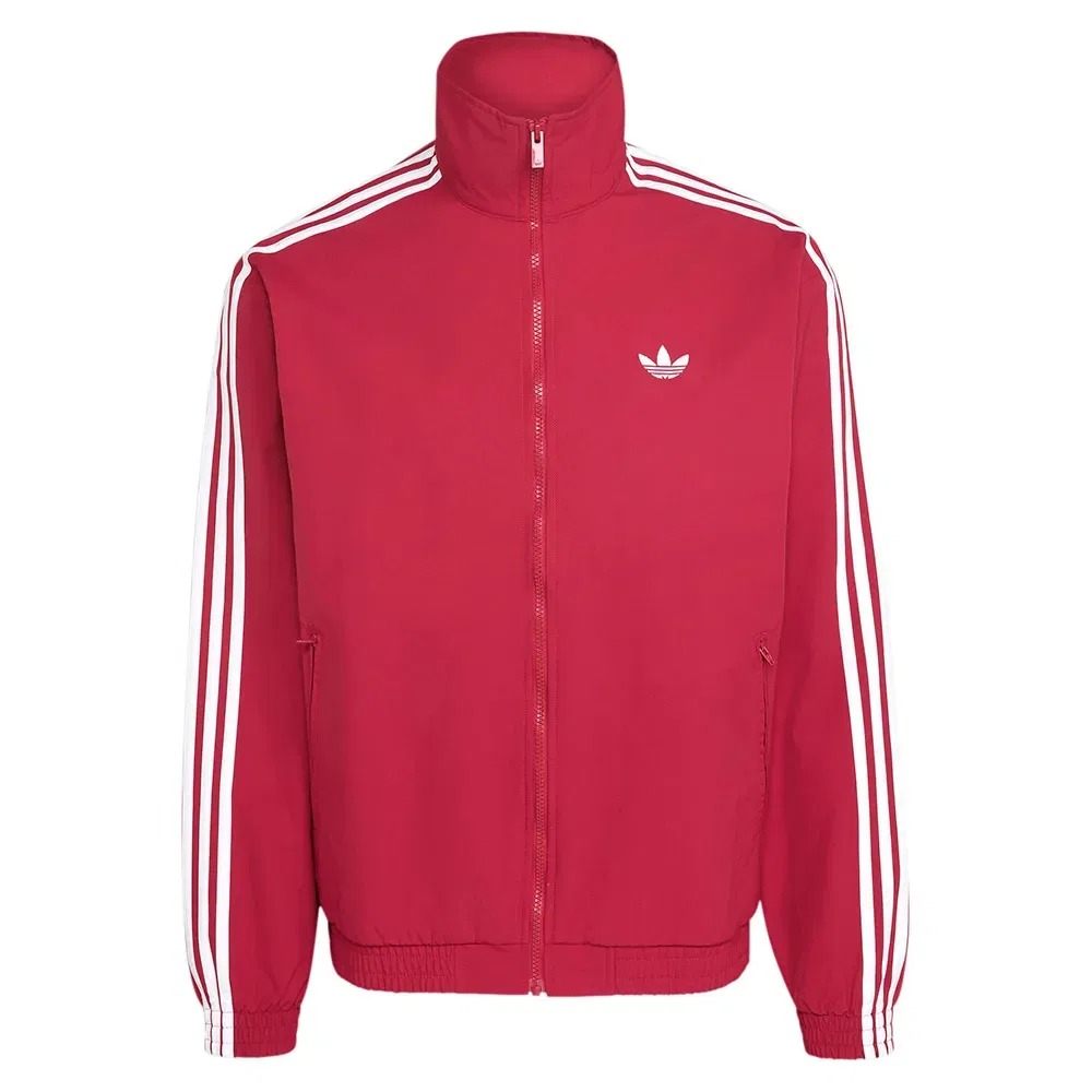 Толстовка на молнии Firebird Woven Adidas Originals, красный — фото 3