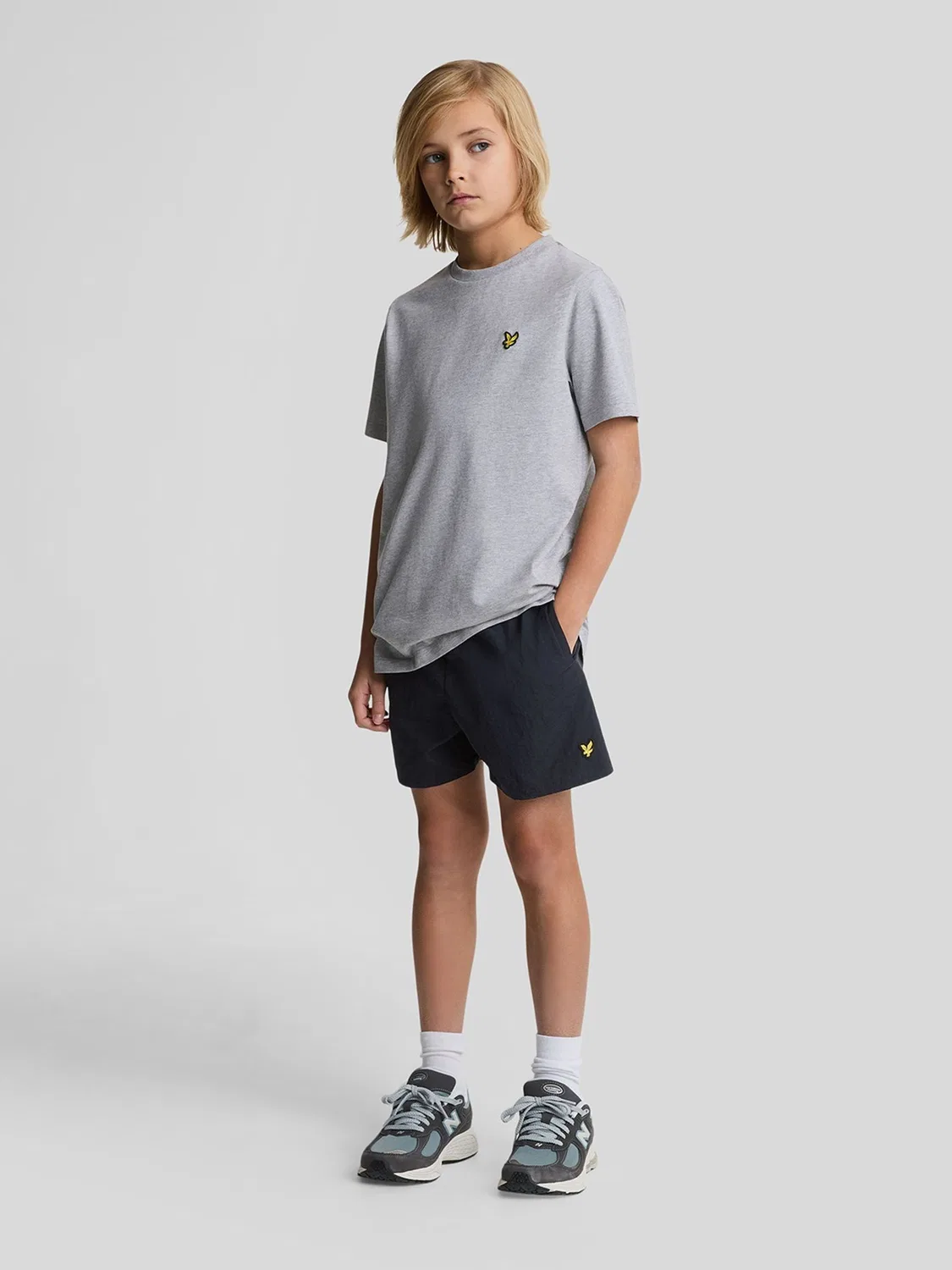 Плавки, классическая посадка Lyle & Scott, темно-синий — фото 2
