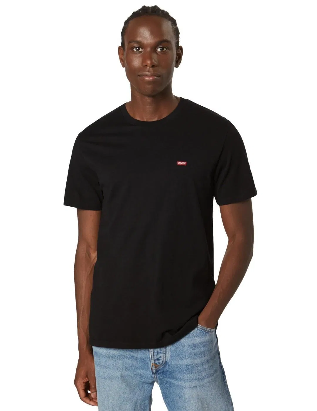 Мужская футболка с логотипом Levi's, Цвет: Schwarz