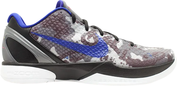 

Лимитированные кроссовки Nike Zoom Kobe 6 'Grey Camo', многоцветный