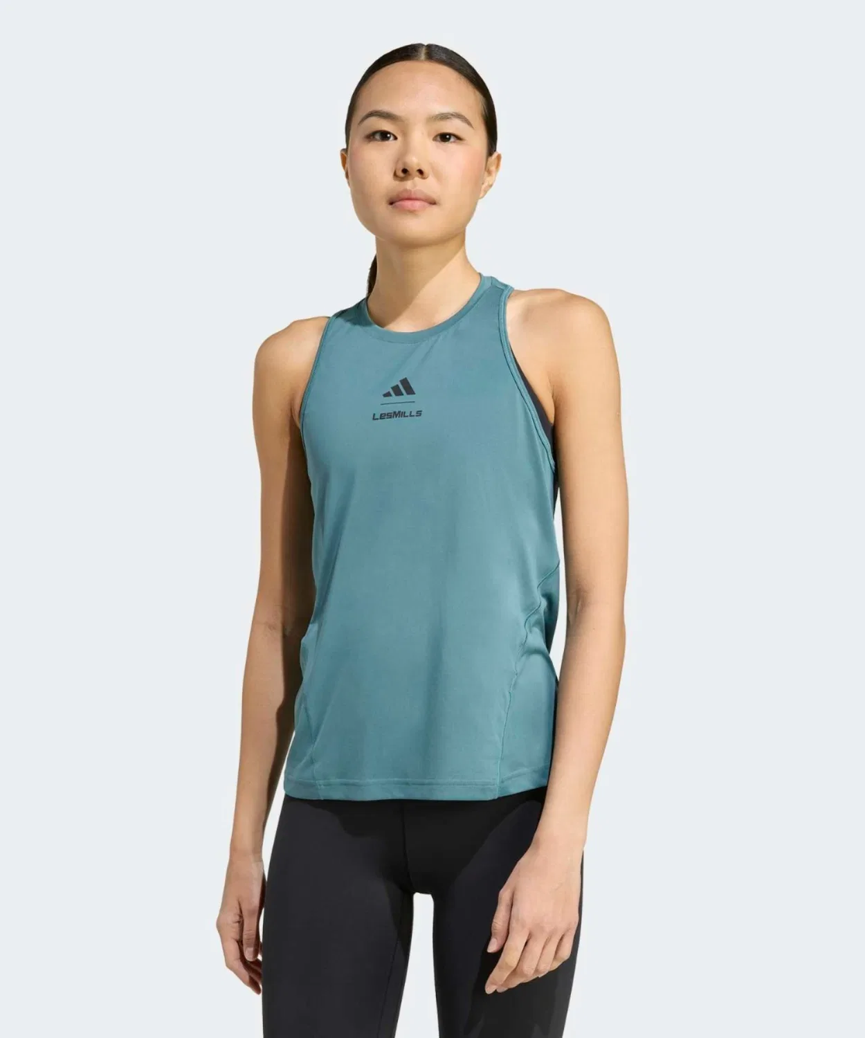 Женский топ без рукавов Les Mills Adidas, Green