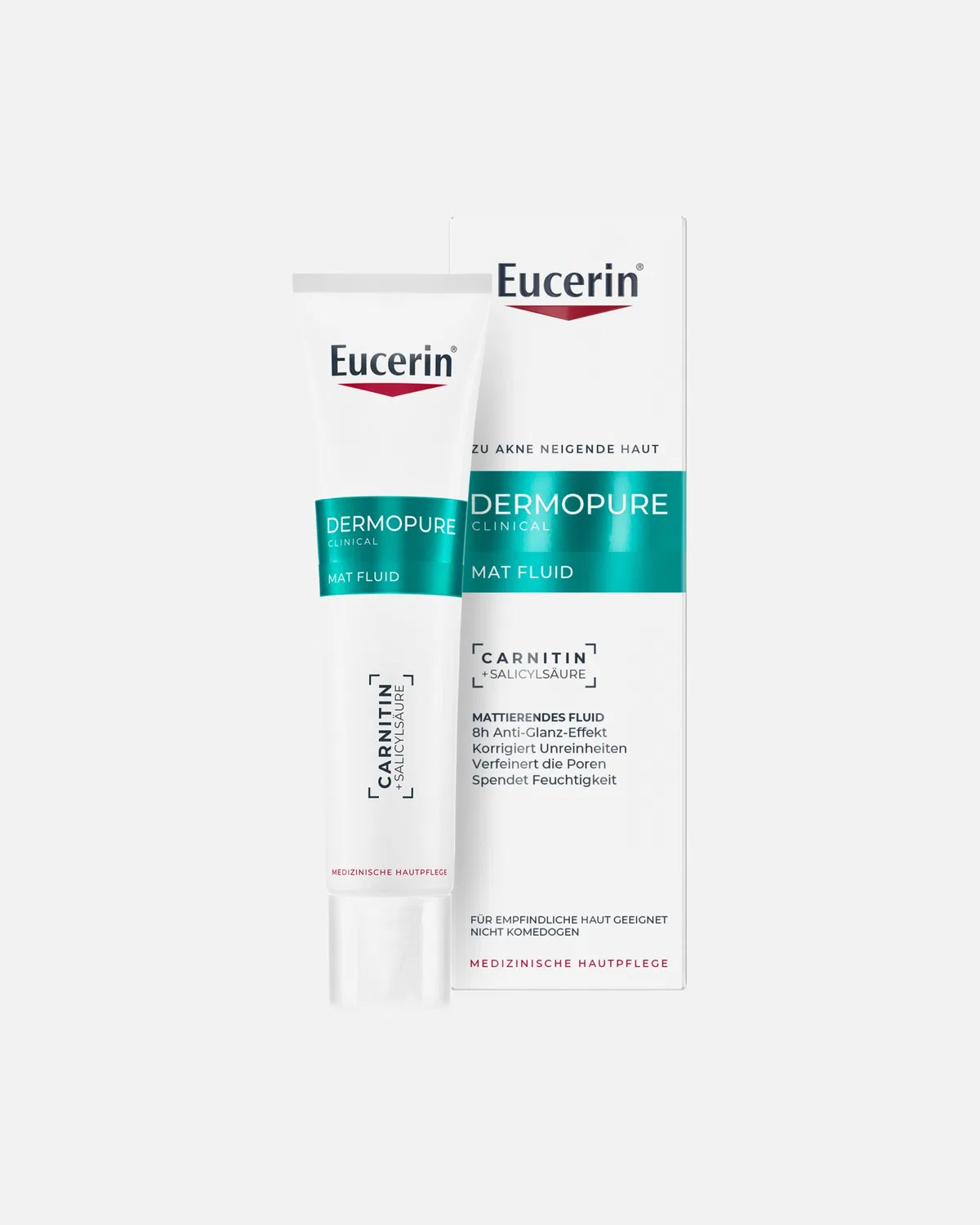 Клинический матовый флюид для ухода за прыщами dermopure Eucerin, 40 Ml