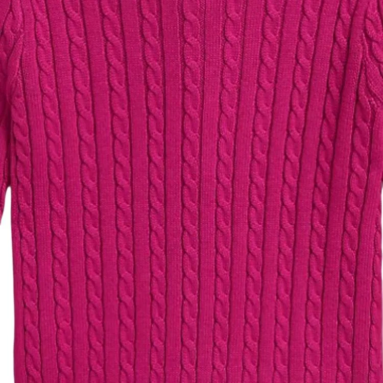 Детский свитер хлопковый Polo Ralph Lauren, Pink — фото 4
