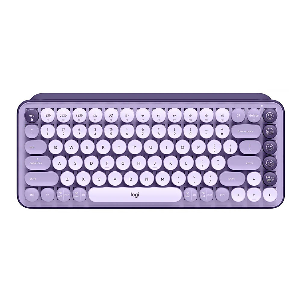 

Клавиатура Logitech POP Keys, английская раскладка, фиолетовый