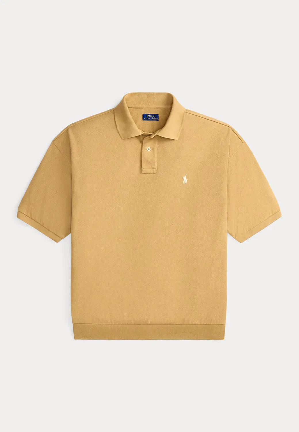 Рубашка поло Polo Ralph Lauren, Cafe Tan — фото 4