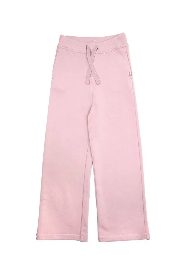 Детские спортивные штаны для девочек хлопковые Organic pink winter girls' sweatpants Ozmoz By Mukadder Özden, Pink