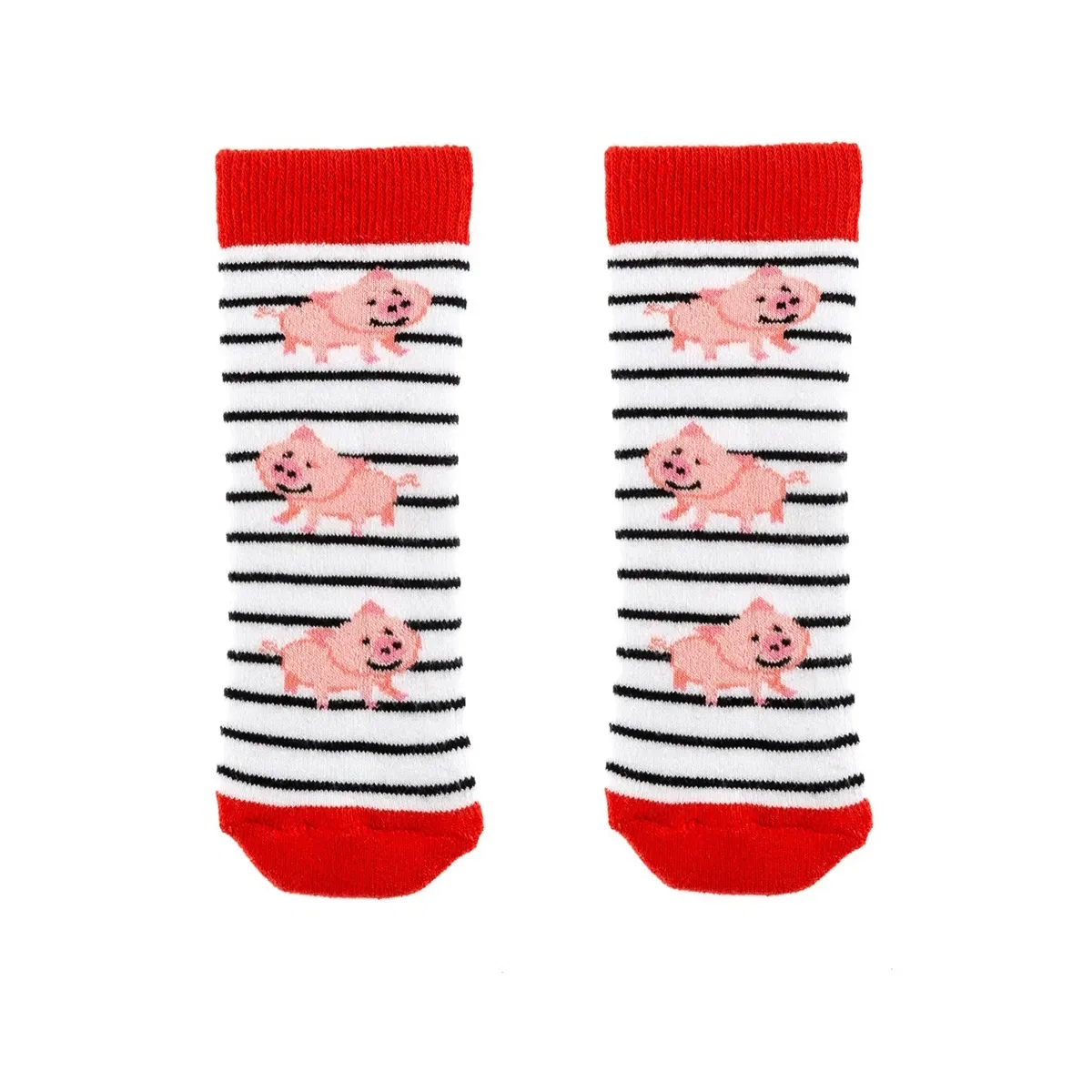 Детские носки для резиновых сапог Childs wellie socks 1-2 yrs pigs, Squelch Wellies, White
