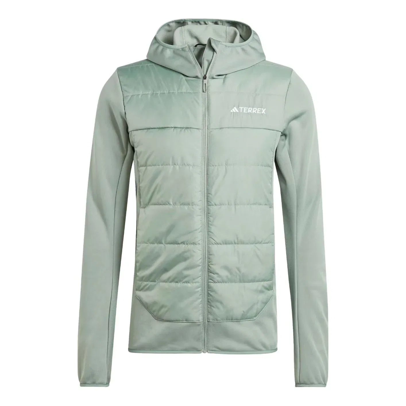 Мужская куртка Hybrid Jacket Asia Sizing 'Silver Green' adidas, Silver Green